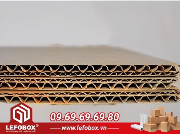 Phân loại thùng carton đựng gỗ xuất khẩu theo độ dày thùng